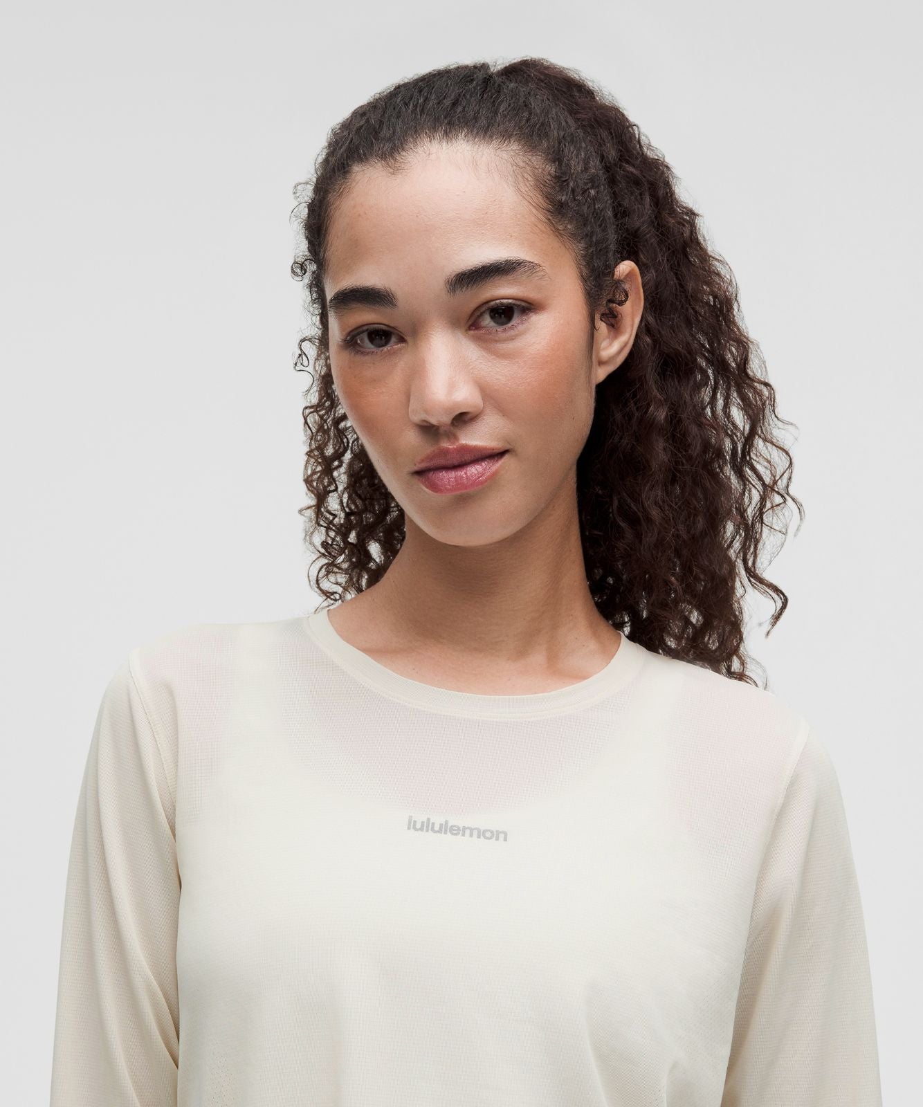 Women's Fast and Free Long-Sleeve Shirt Light Ivory