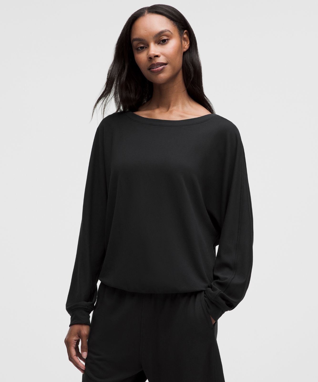 BeCalm Oversized Sweatshirt Black