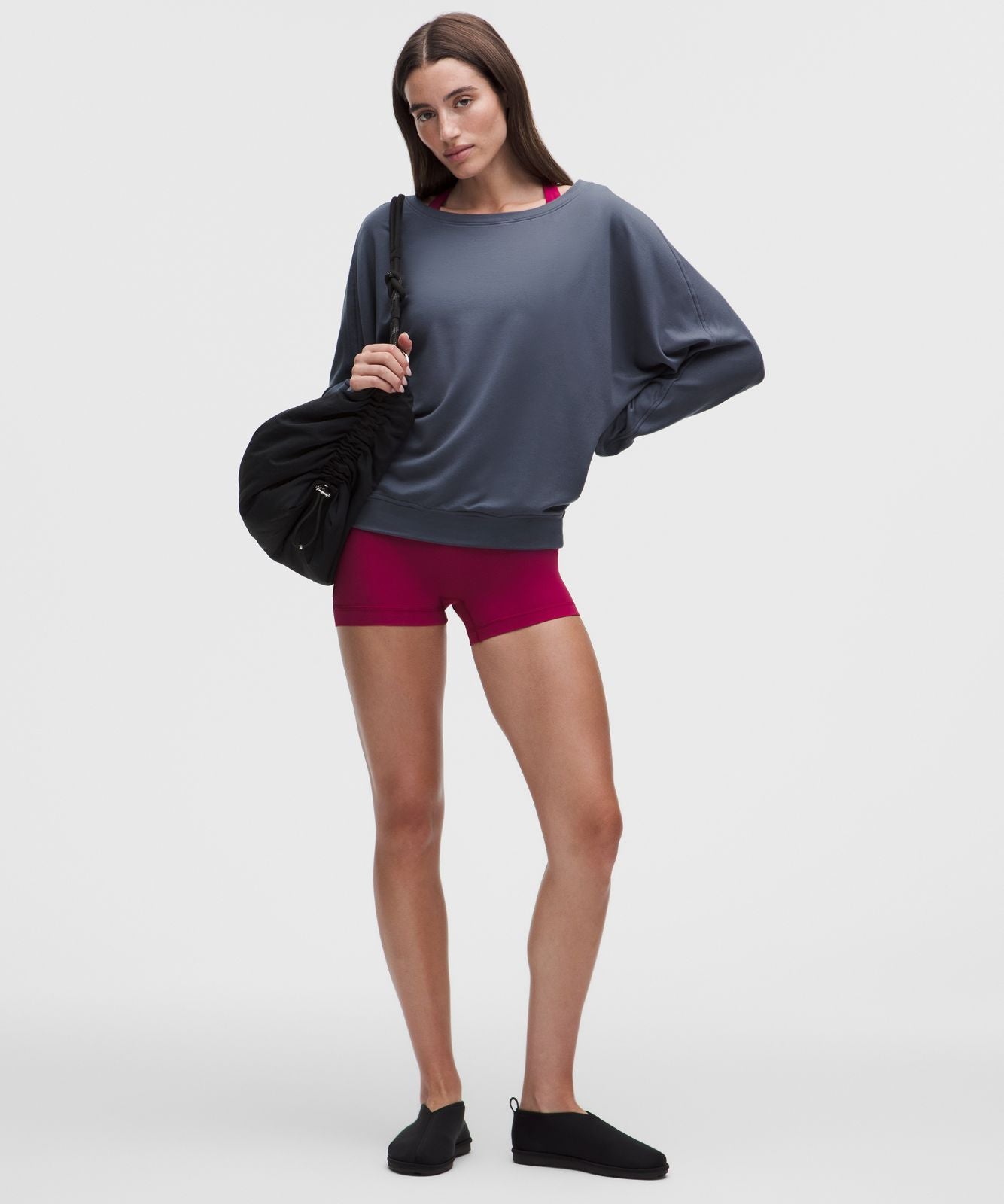 BeCalm Oversized Sweatshirt Dusty Diamond