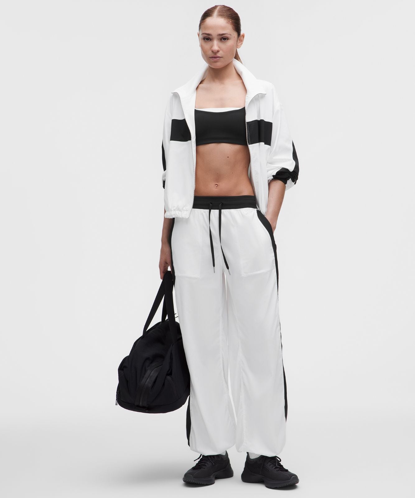 Dance Studio Evolve Jacket White/Black