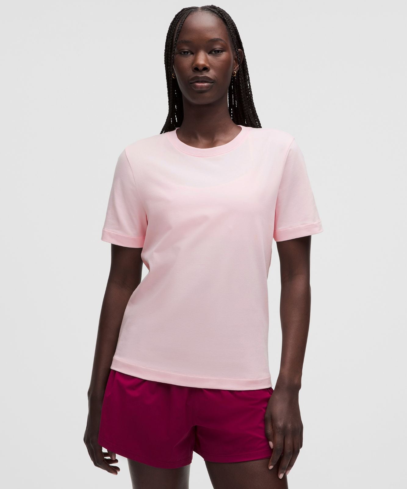 The Classic Jersey Tee Pink Pearl