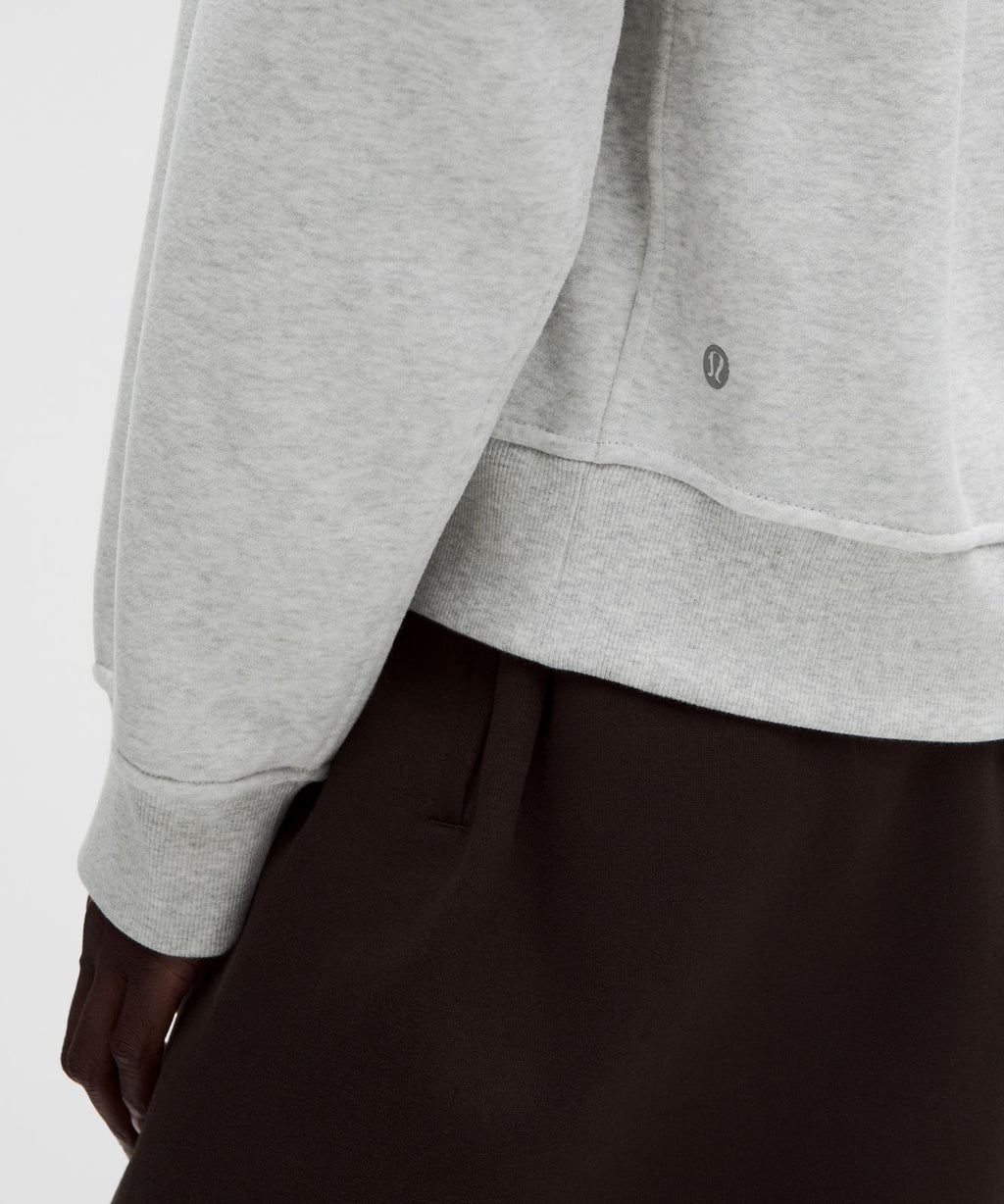 Women's Steady State SuperLoft Full Zip Hoodie Heathered Core Ultra Light Grey