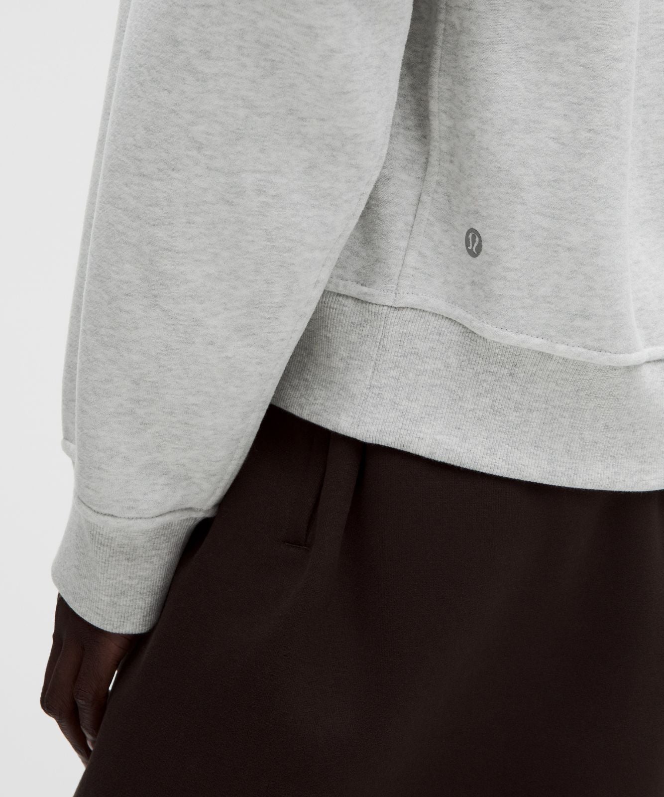 Women's Steady State SuperLoft Full Zip Hoodie Heathered Core Ultra Light Grey