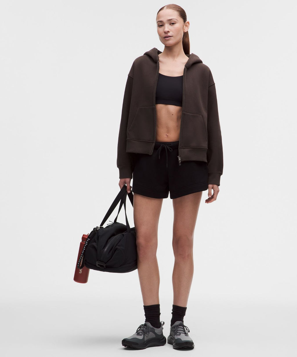 Women's Steady State SuperLoft Full Zip Hoodie Mahogany Muse