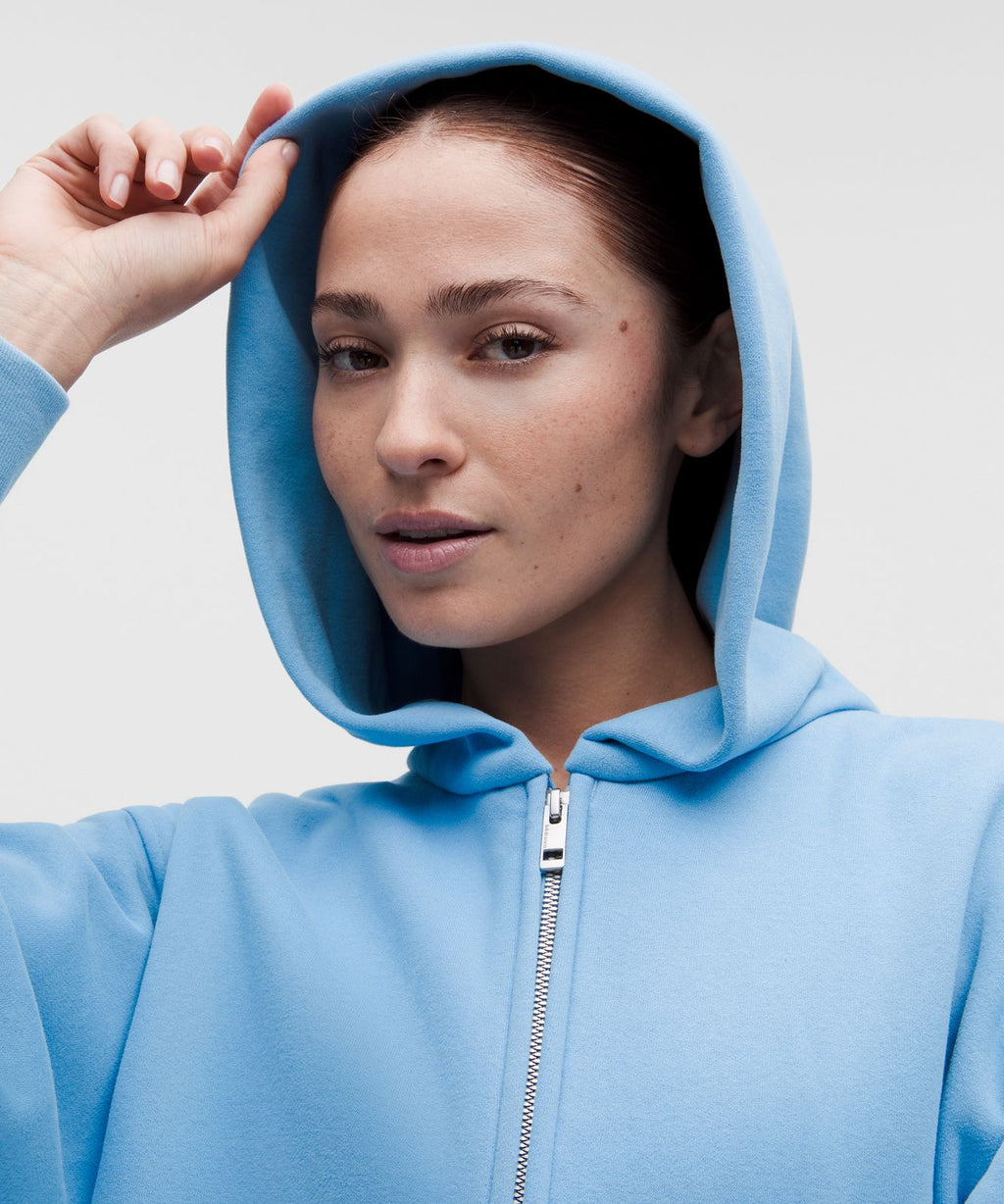 Women's Steady State SuperLoft Full Zip Hoodie Dreamy Blue
