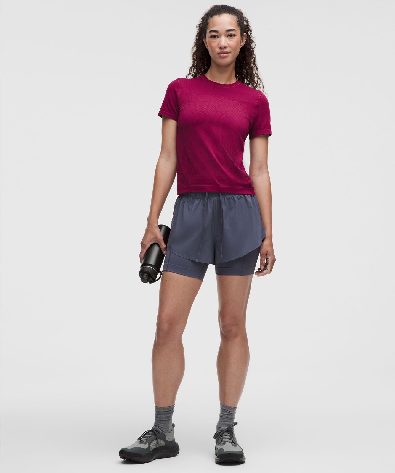 Super Swiftly Short-Sleeve Shirt Raspberry Rave
