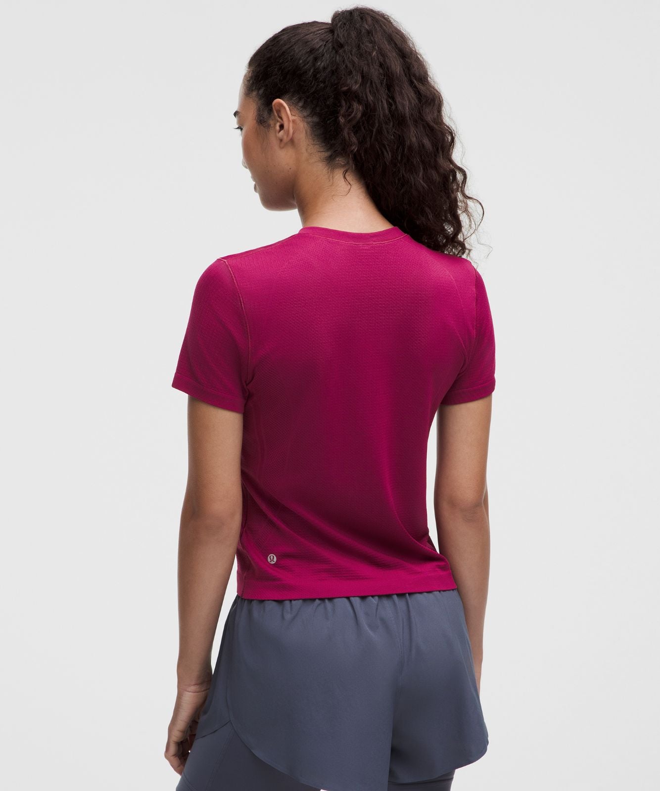 Super Swiftly Short-Sleeve Shirt Raspberry Rave