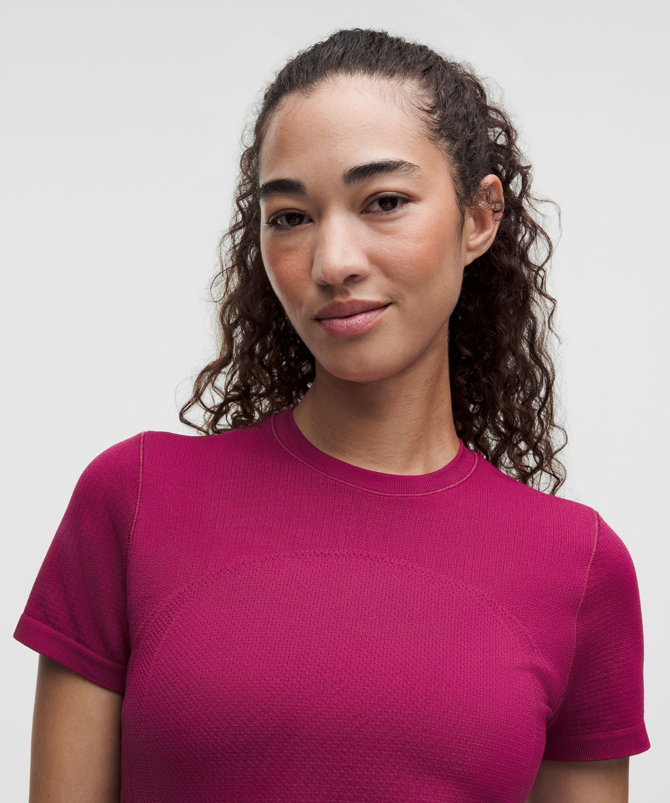 Super Swiftly Short-Sleeve Shirt Raspberry Rave