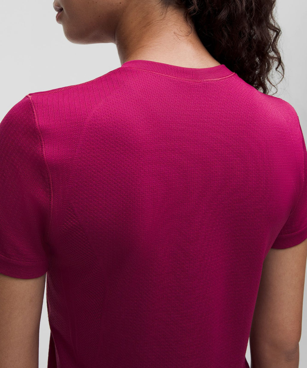 Super Swiftly Short-Sleeve Shirt Raspberry Rave