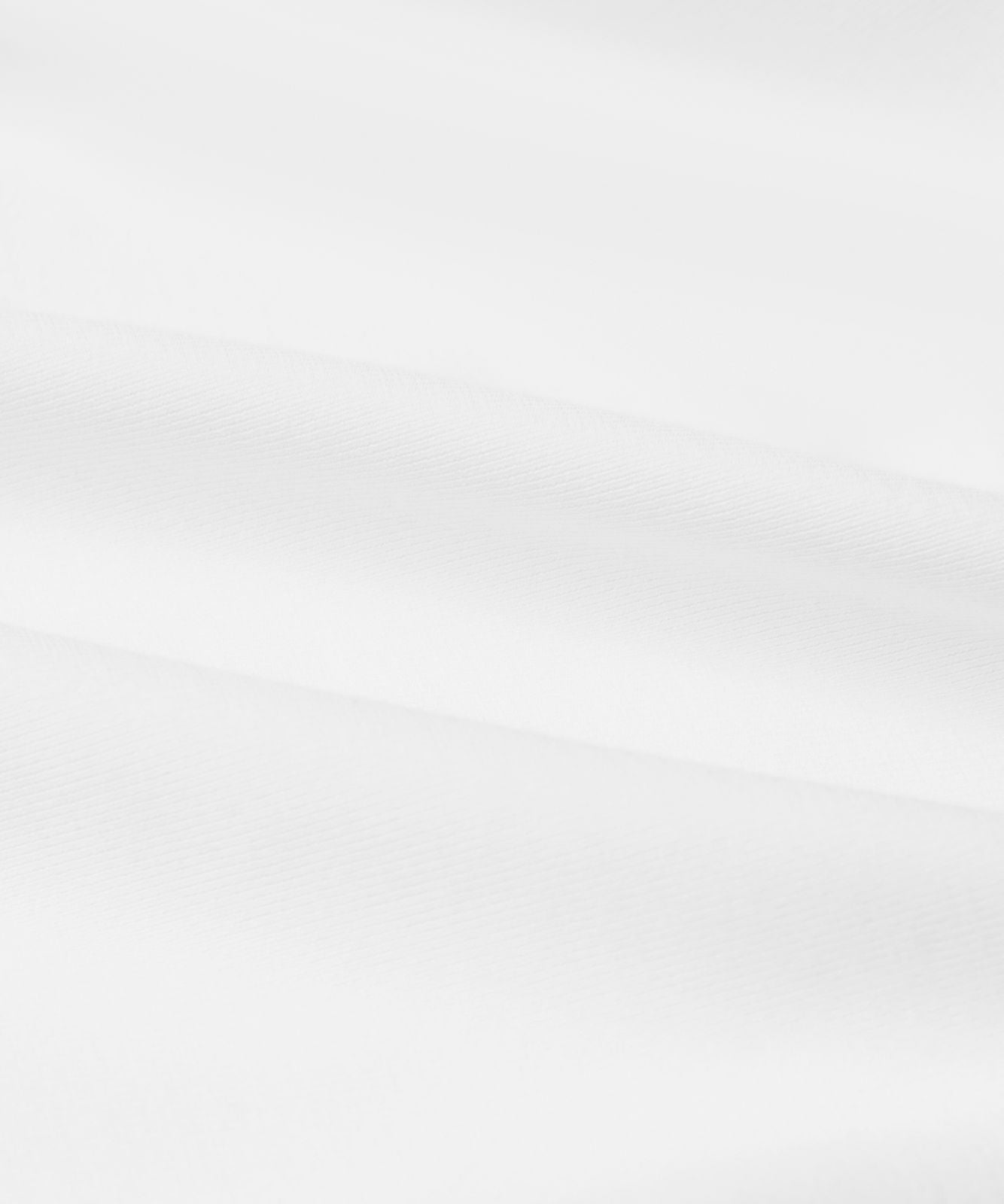 The Classic Ribbed Tee White