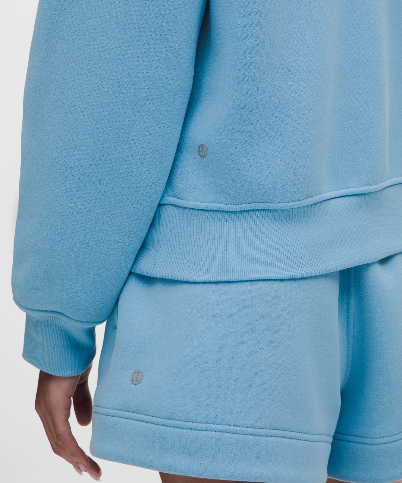 Women's Steady State SuperLoft Hoodie Dreamy Blue/White