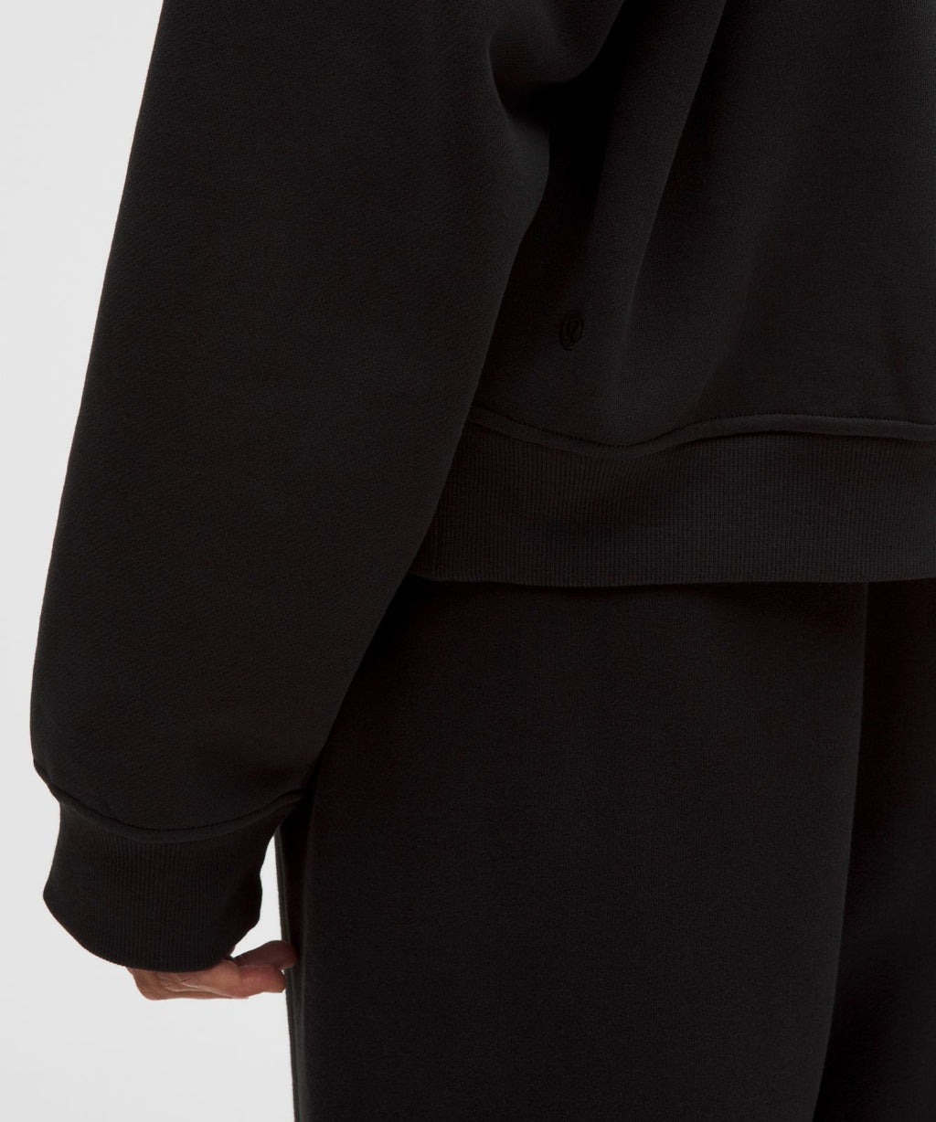 Women's Steady State SuperLoft Crew Black