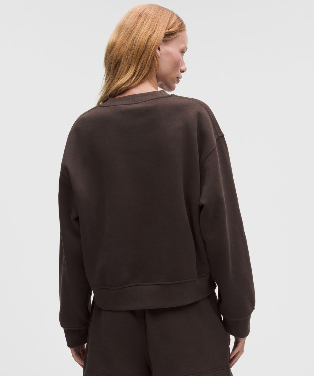 Women's Steady State SuperLoft Crew Mahogany Muse