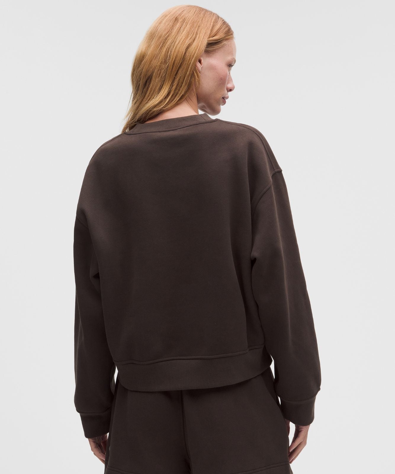 Women's Steady State SuperLoft Crew Mahogany Muse