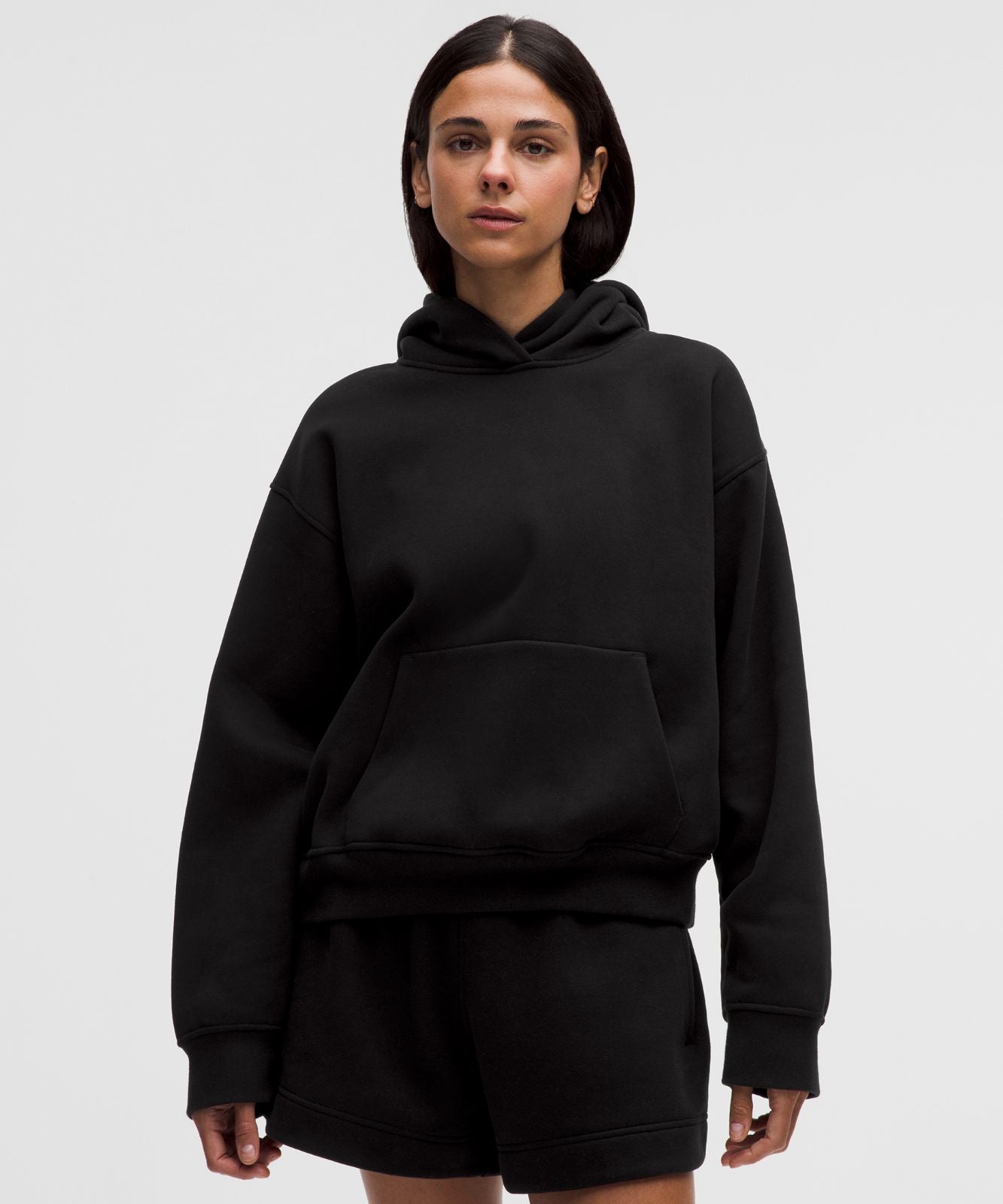 Women's Steady State SuperLoft Hoodie Black