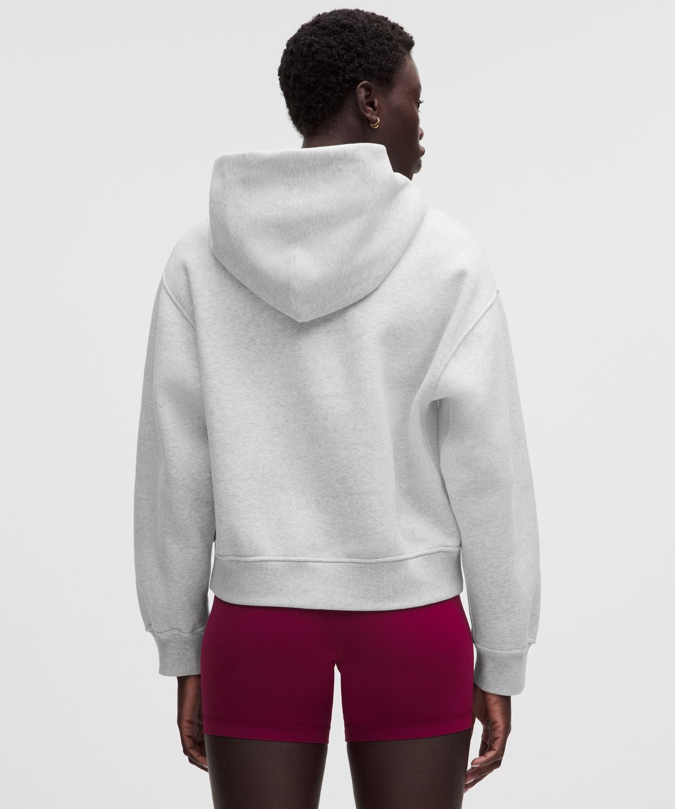 Women's Steady State SuperLoft Hoodie Heathered Core Ultra Light Grey