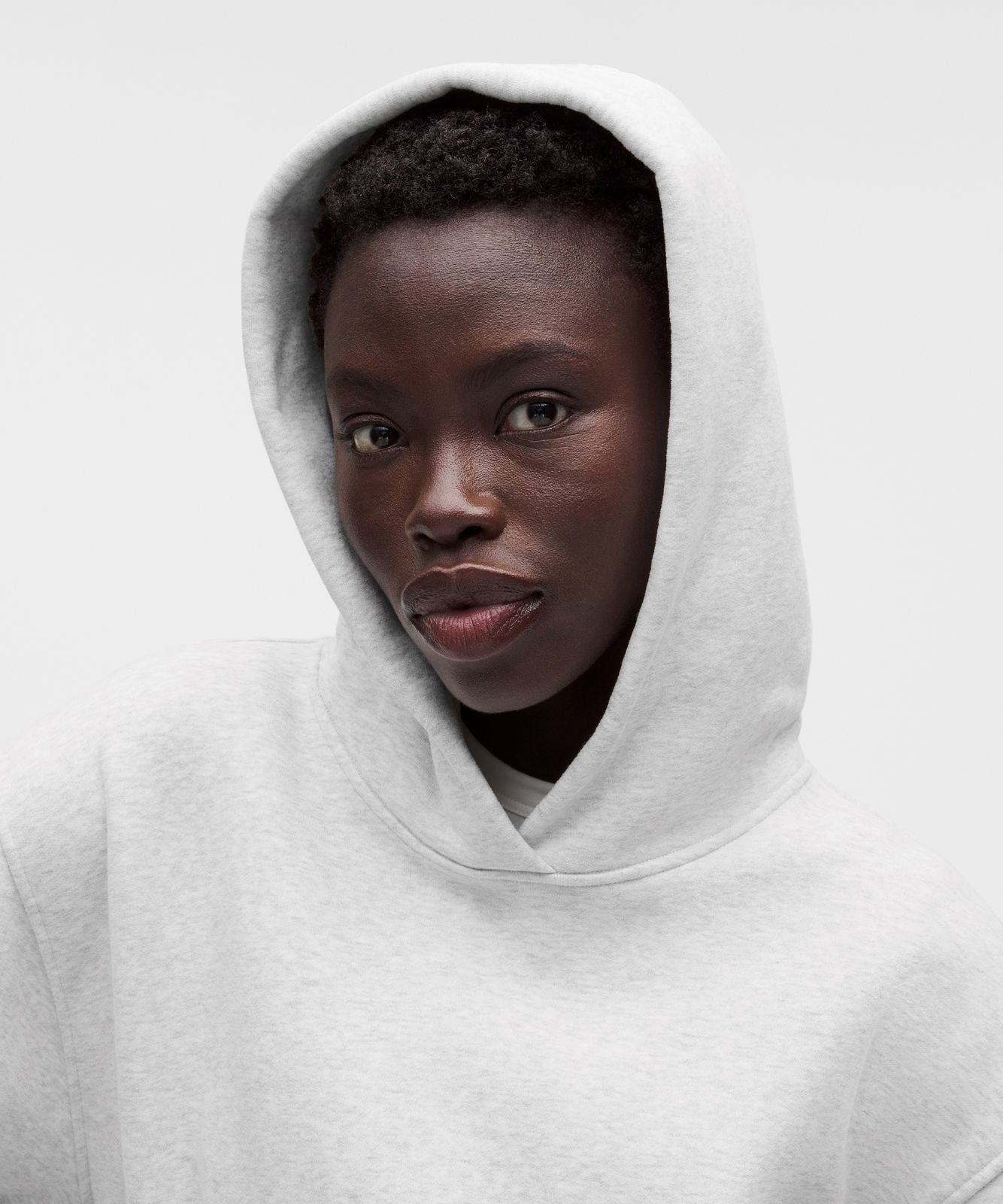 Women's Steady State SuperLoft Hoodie Heathered Core Ultra Light Grey
