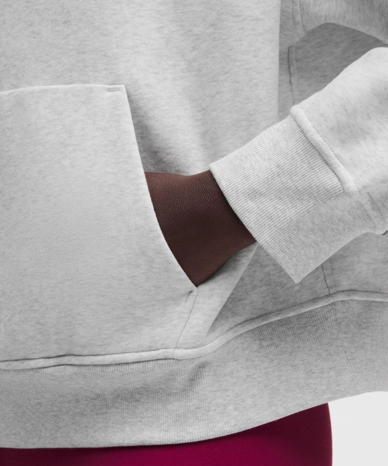 Women's Steady State SuperLoft Hoodie Heathered Core Ultra Light Grey