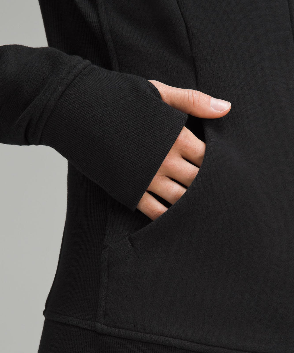 Scuba Full-Zip Hoodie Black