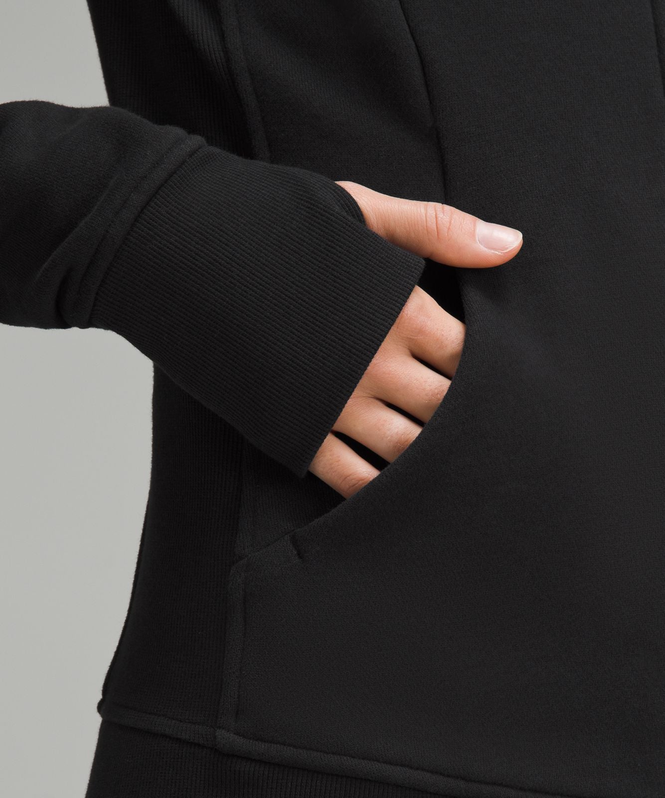 Scuba Full-Zip Hoodie Black