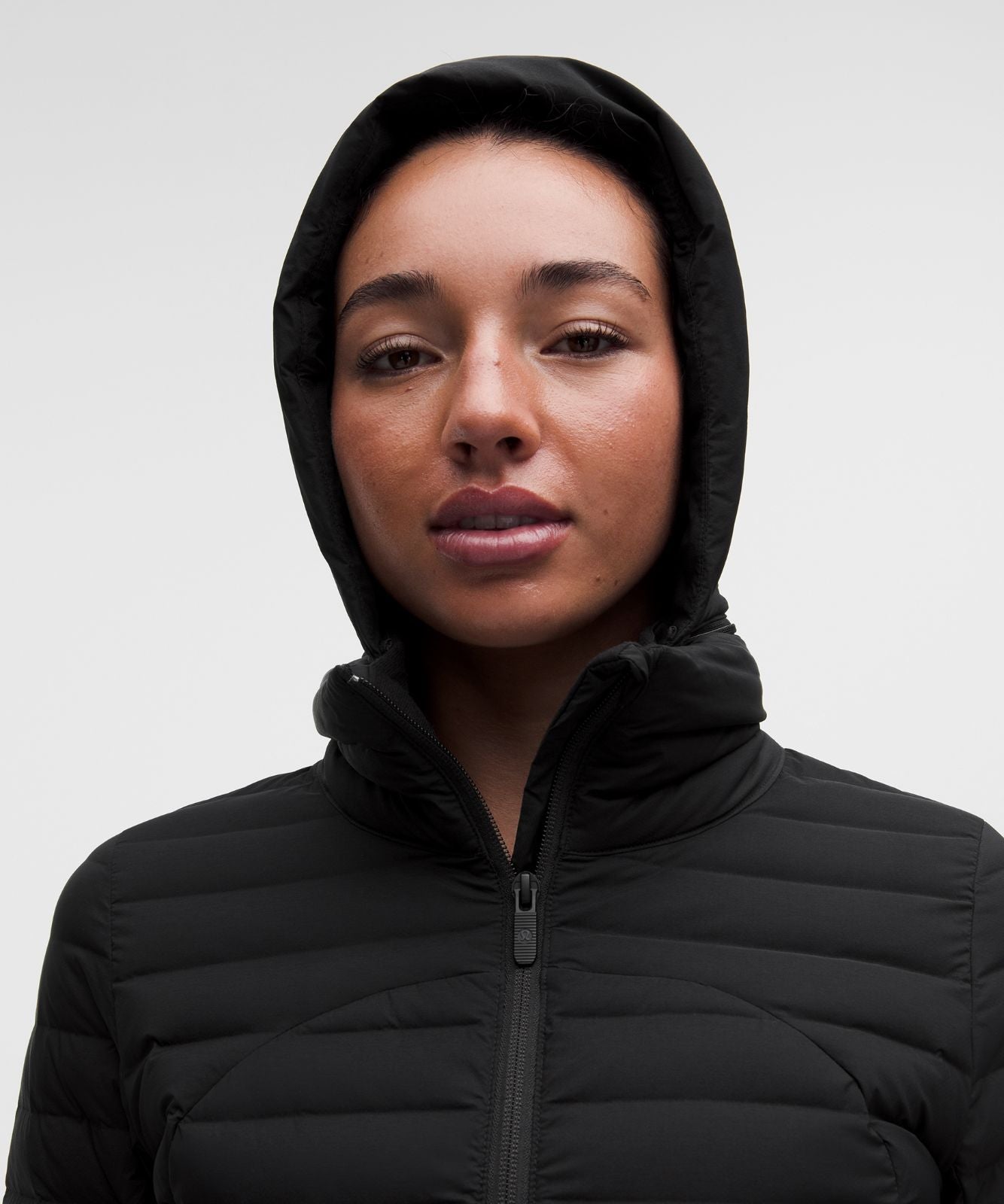 Pack It Down Long Jacket Black
