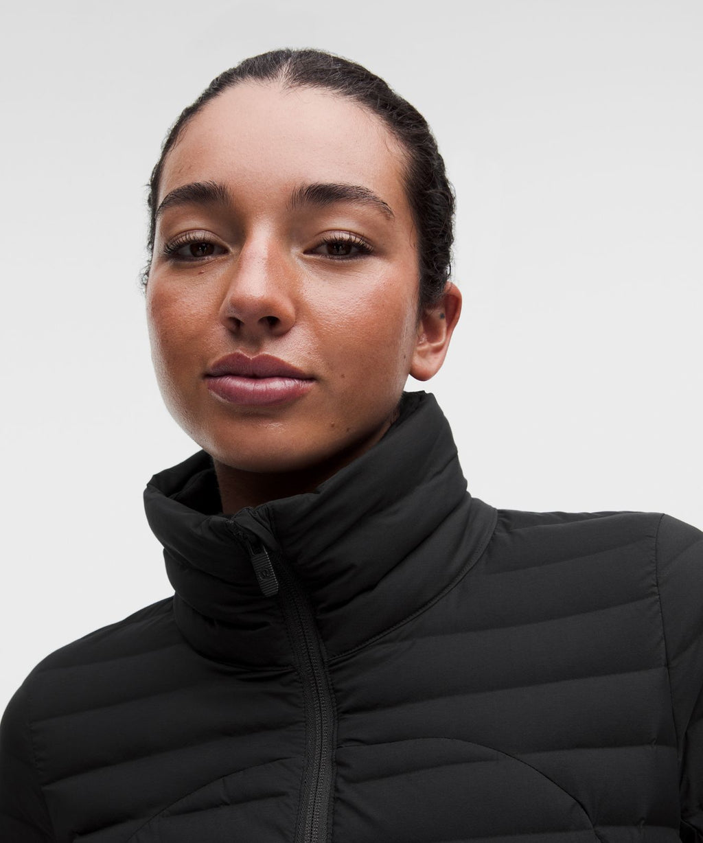 Pack It Down Long Jacket Black