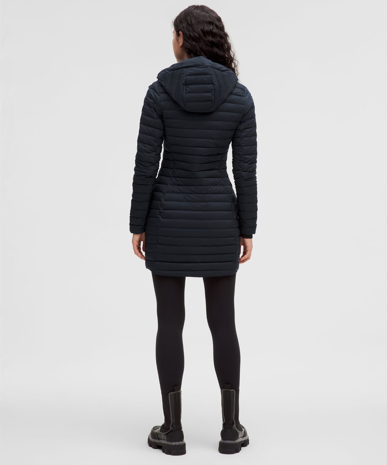 Pack It Down Long Jacket True Navy