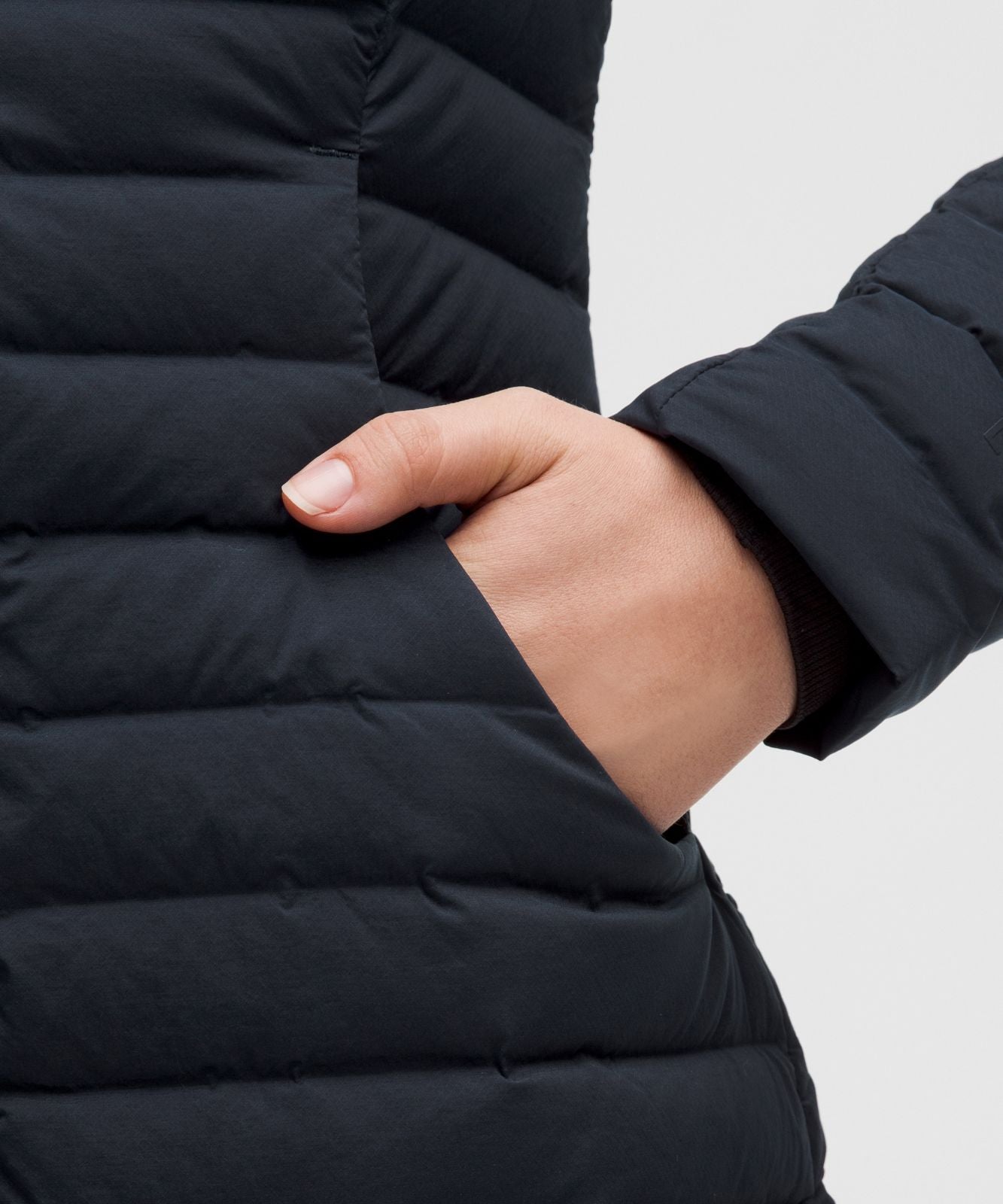 Pack It Down Long Jacket True Navy