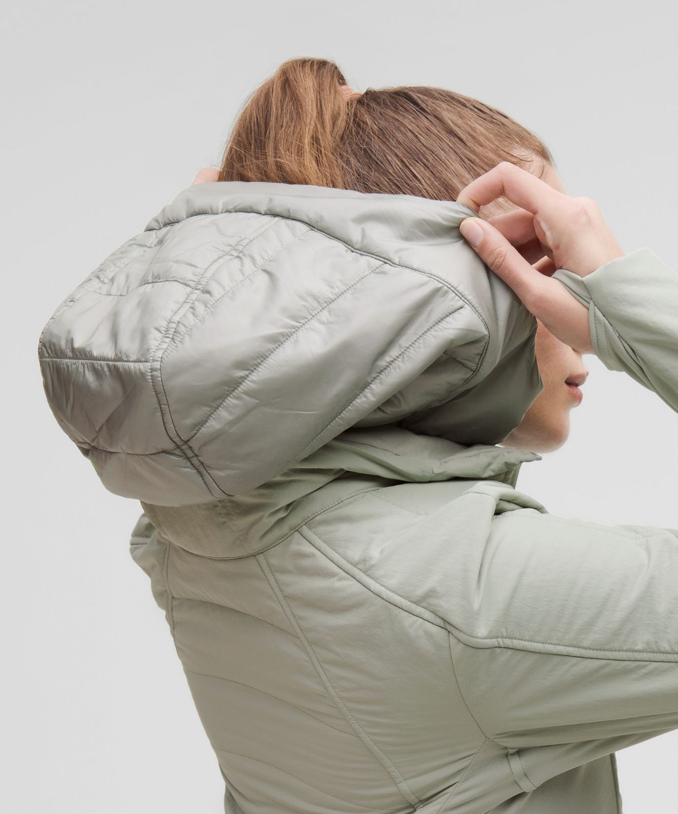 Another Mile Jacket Jade Grey