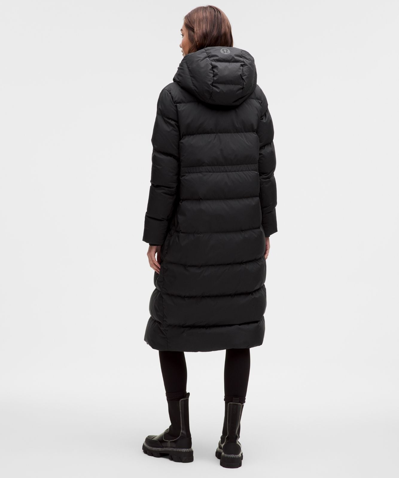 Women's Wunder Puff 600-Down-Fill Long Jacket Black