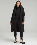 Sleet Street Long Jacket Black