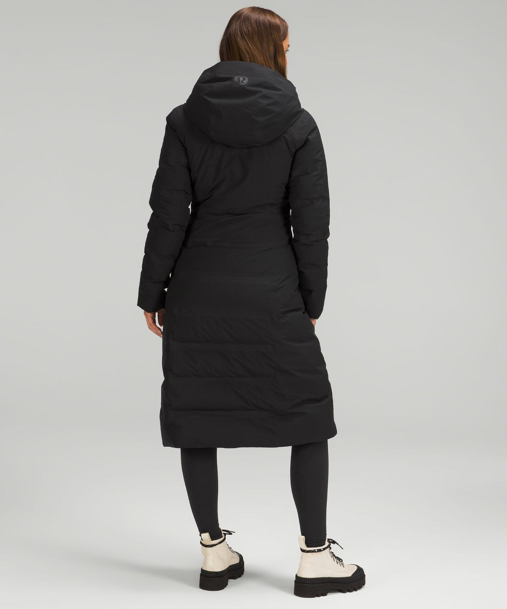 Sleet Street Long Jacket Black
