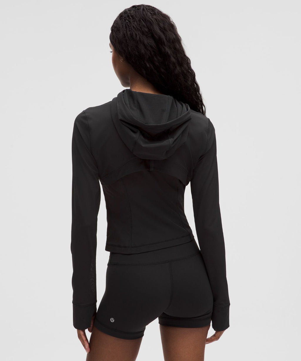 Hooded Define Jacket Mesh Vent *Nulu Black