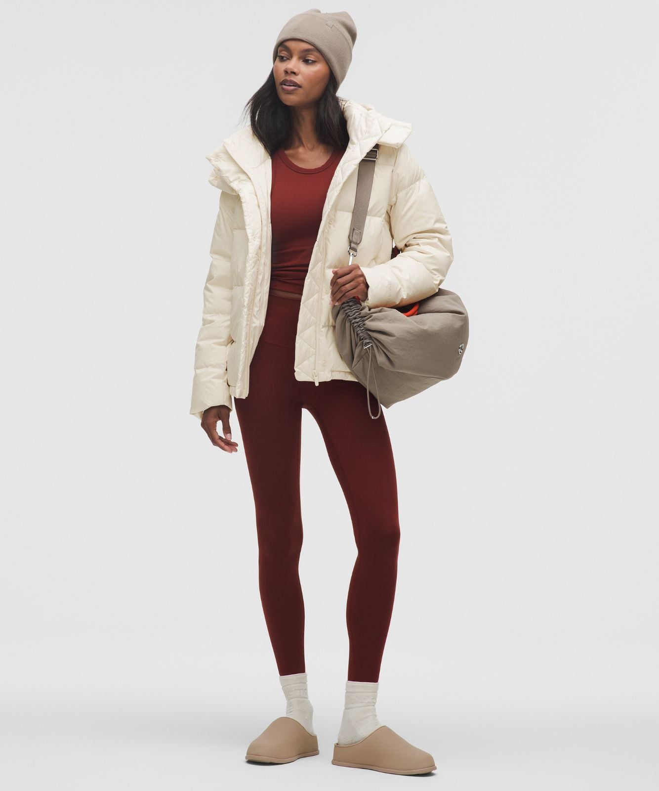 Women's Wunder Puff 600-Down-Fill Jacket Light Ivory