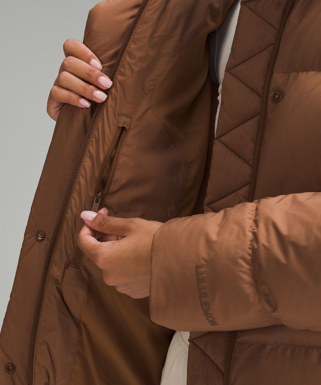 Women's Wunder Puff 600-Down-Fill Jacket Roasted Brown