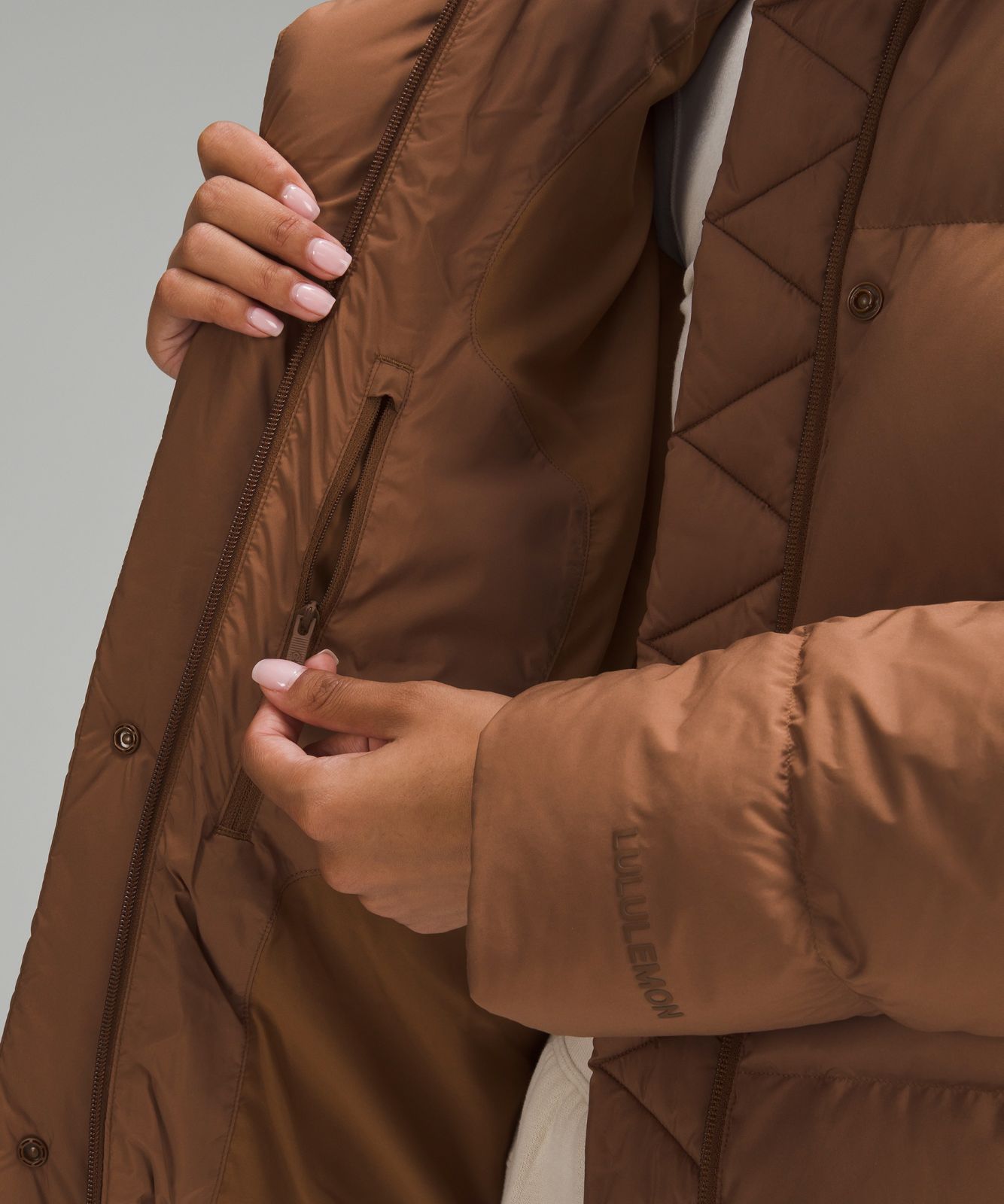Women's Wunder Puff 600-Down-Fill Jacket Roasted Brown