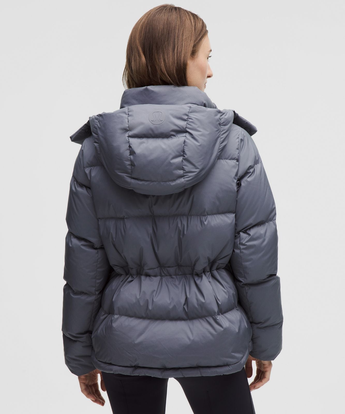 Women's Wunder Puff 600-Down-Fill Jacket Solar Grey/Rhino Grey