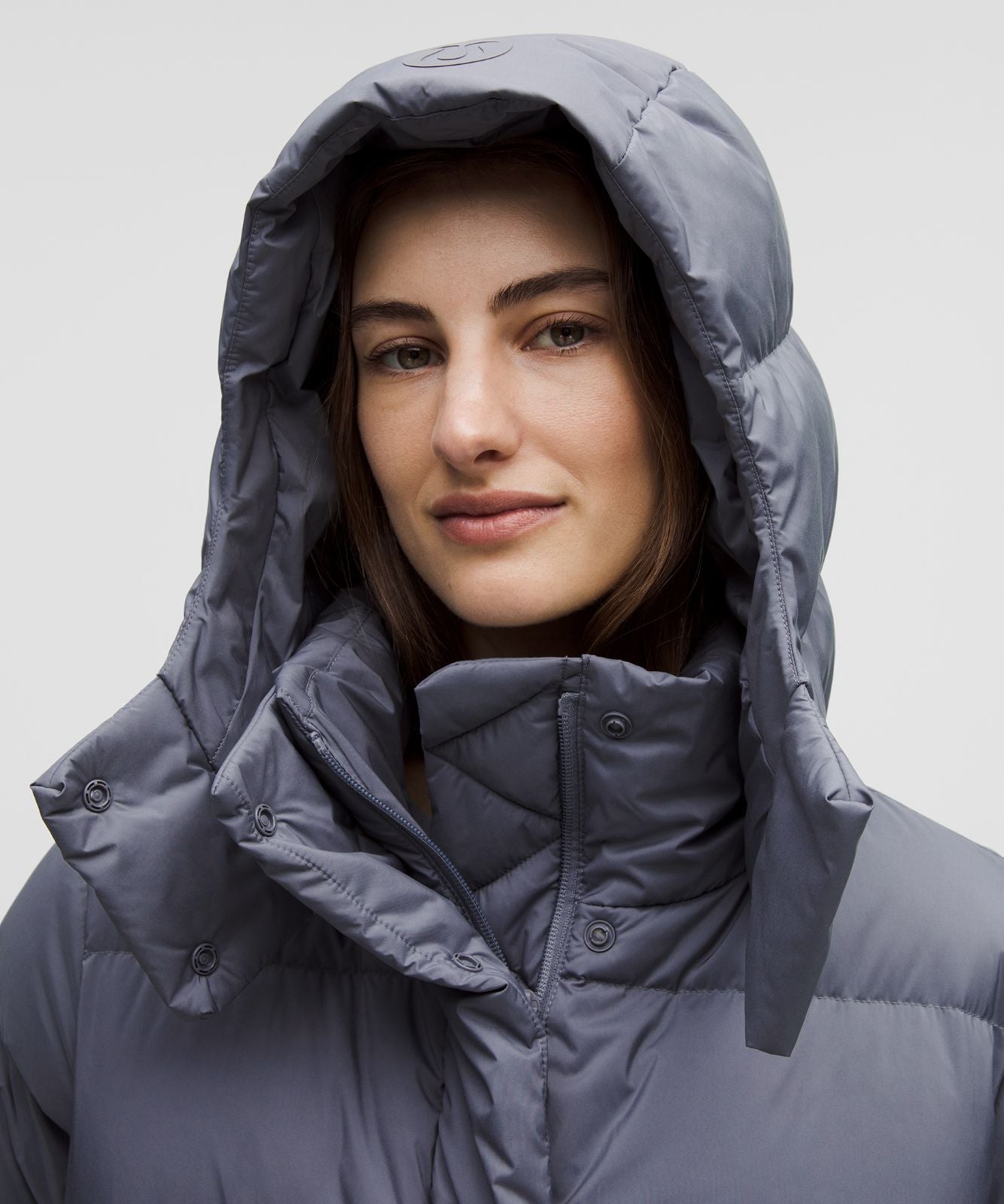 Women's Wunder Puff 600-Down-Fill Jacket Solar Grey/Rhino Grey