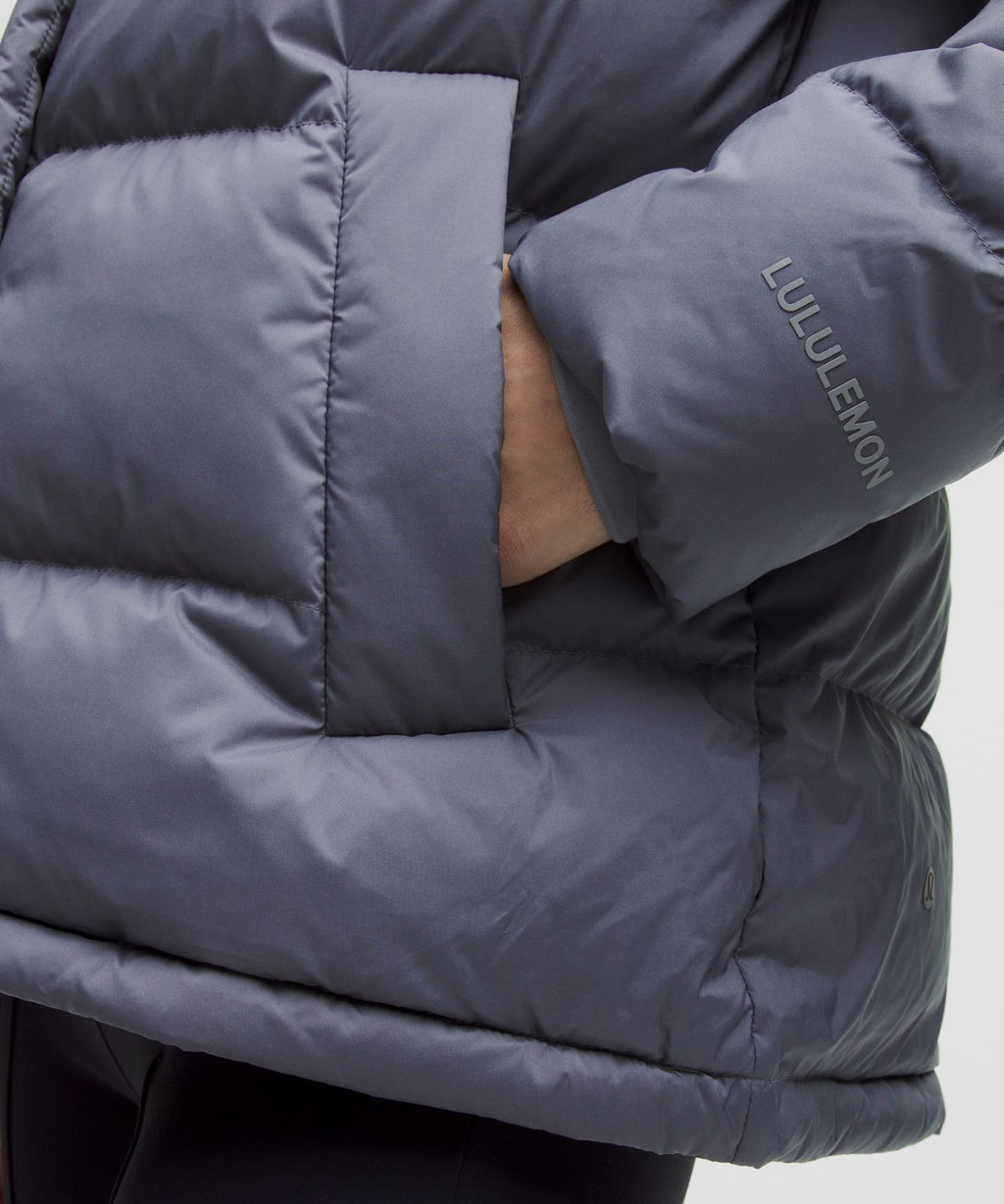 Women's Wunder Puff 600-Down-Fill Jacket Solar Grey/Rhino Grey