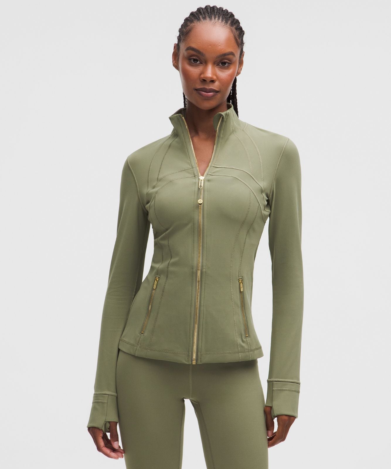 Define Jacket *Nulu Bay Leaf/Gold/Gold