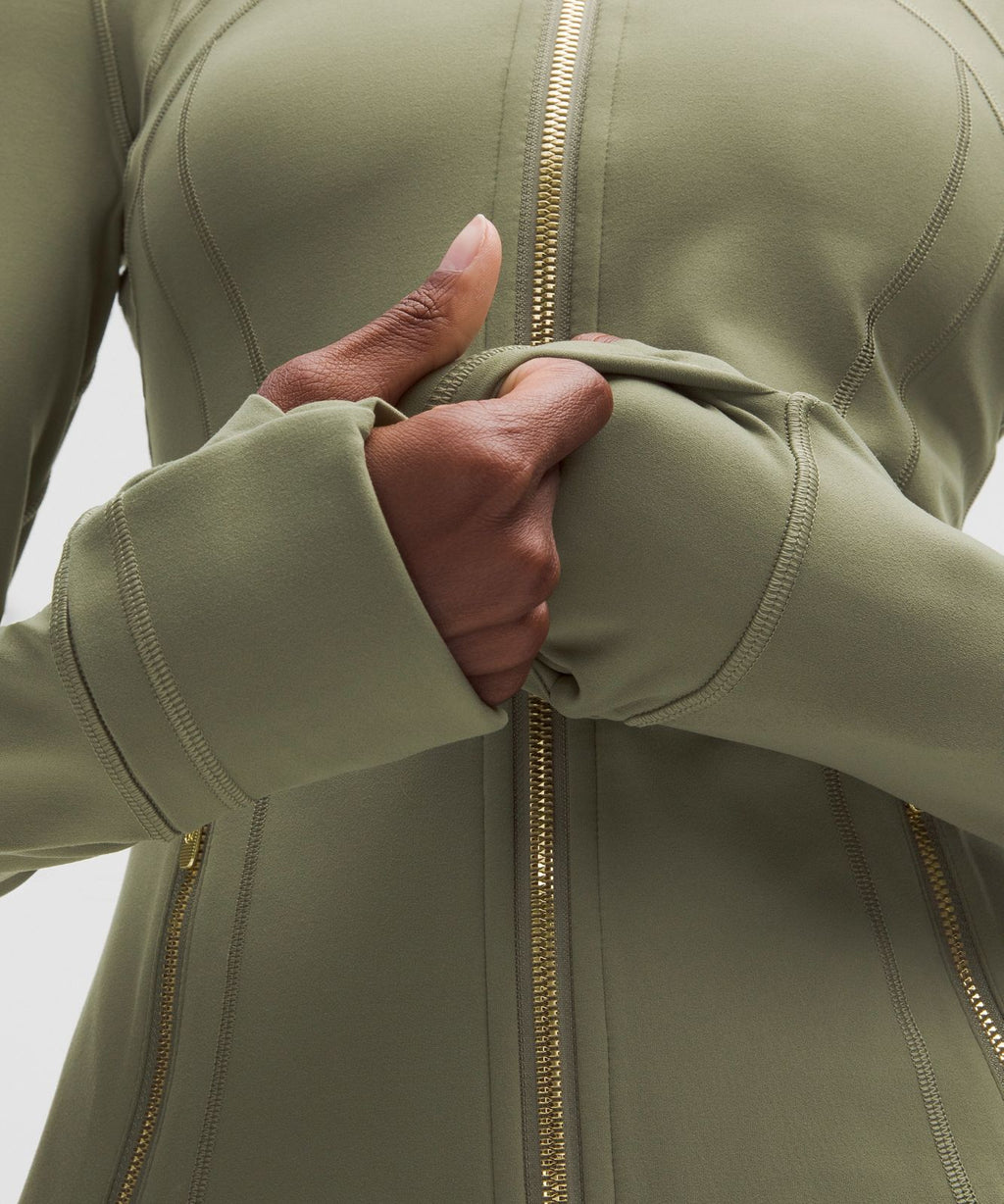 Define Jacket *Nulu Bay Leaf/Gold/Gold