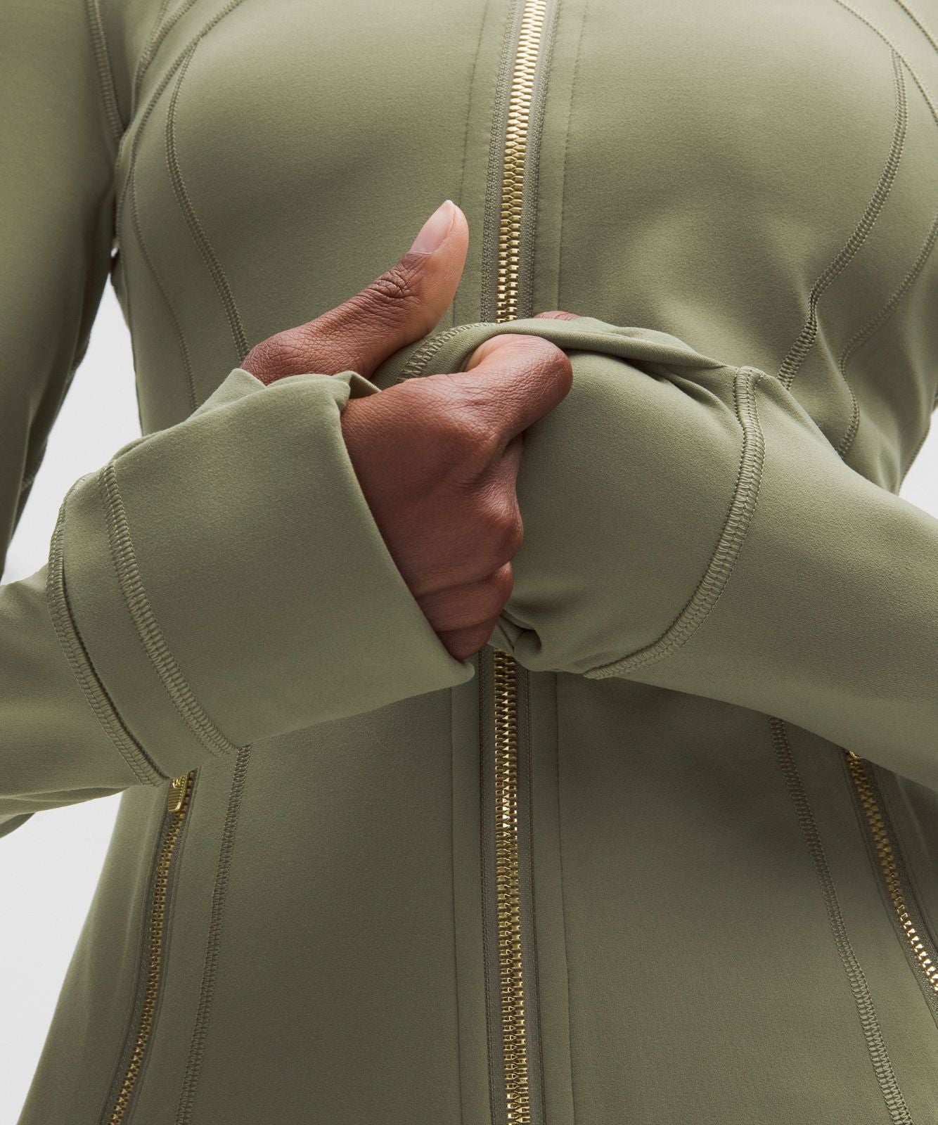 Define Jacket *Nulu Bay Leaf/Gold/Gold