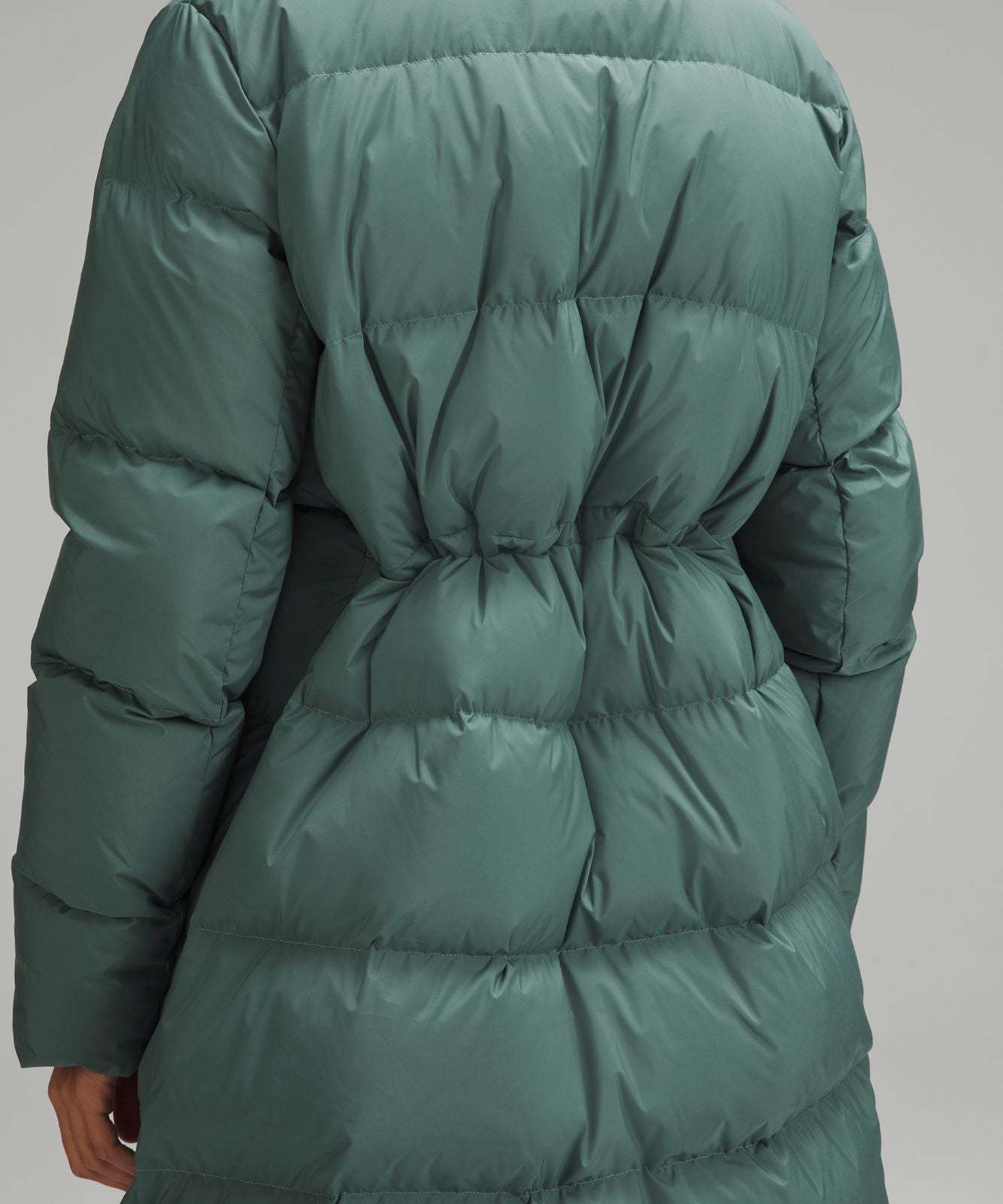 Women's Wunder Puff 600-Down-Fill Long Jacket Medium Forest