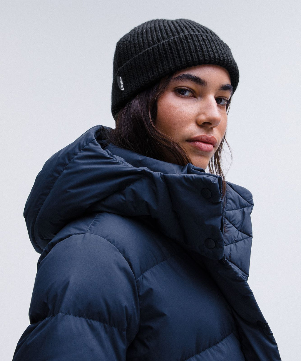 Women's Wunder Puff 600-Down-Fill Long Jacket True Navy