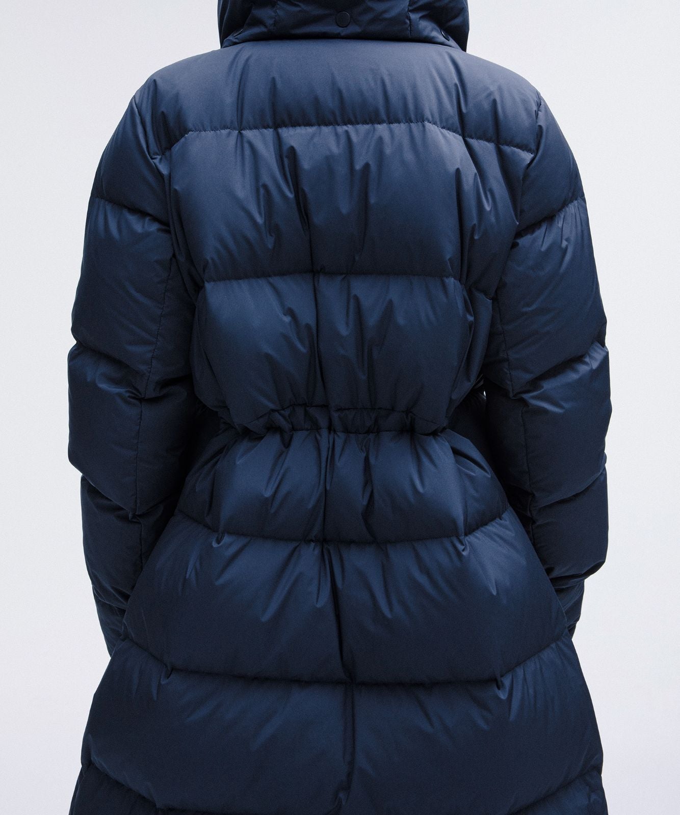 Women's Wunder Puff 600-Down-Fill Long Jacket True Navy