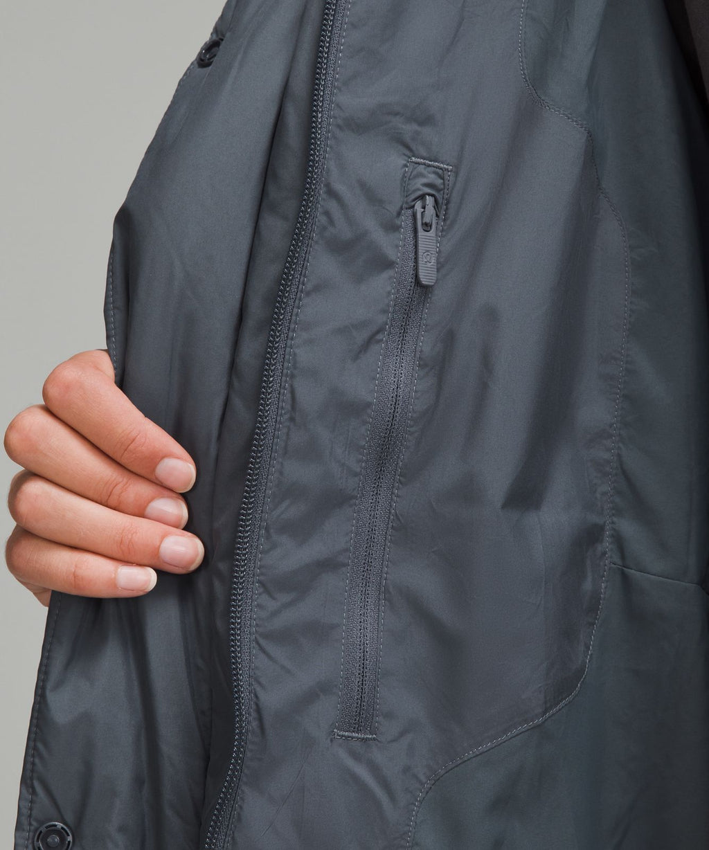 Women's Wunder Puff 600-Down-Fill Long Jacket Oil Grey