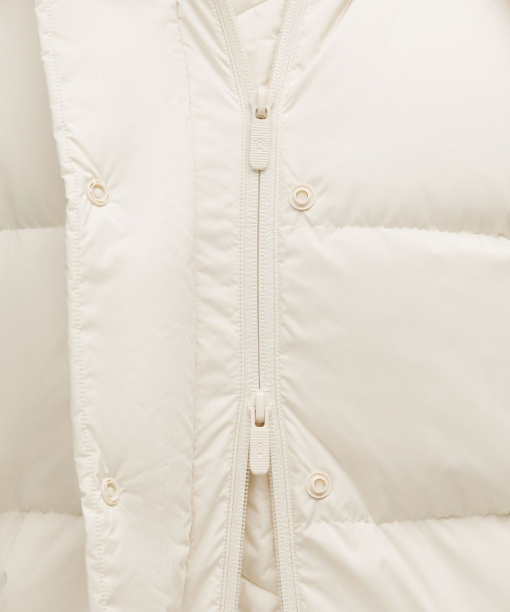 Women's Wunder Puff 600-Down-Fill Long Jacket Light Ivory
