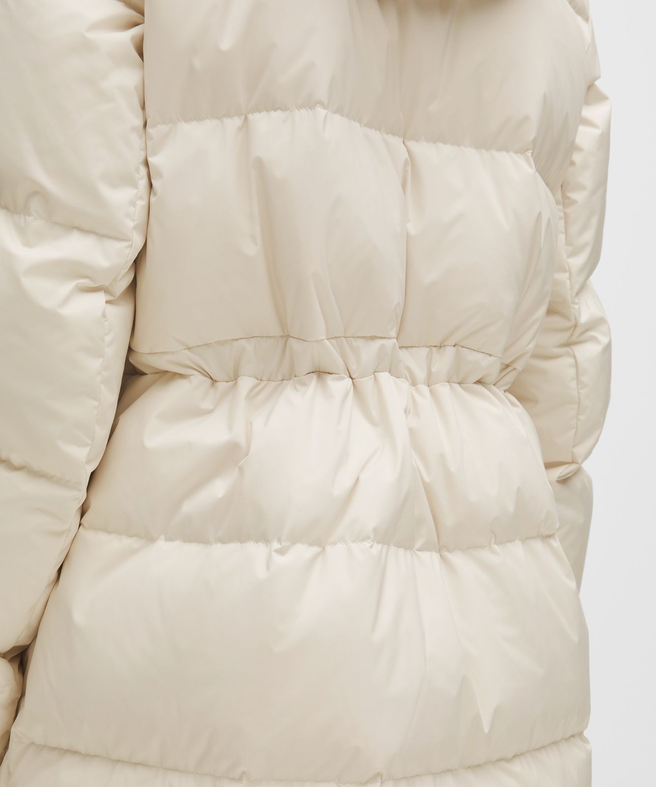 Women's Wunder Puff 600-Down-Fill Long Jacket Light Ivory