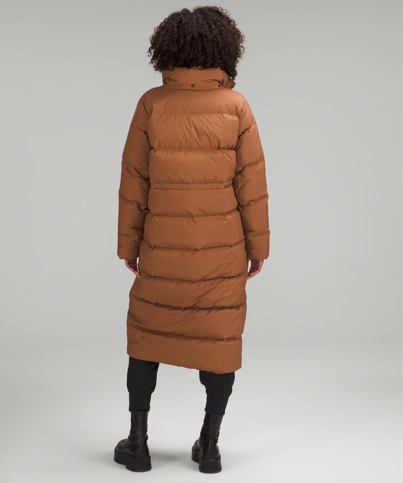 Women's Wunder Puff 600-Down-Fill Long Jacket Roasted Brown