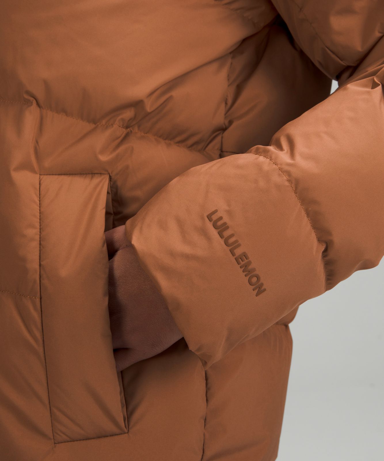 Women's Wunder Puff 600-Down-Fill Long Jacket Roasted Brown